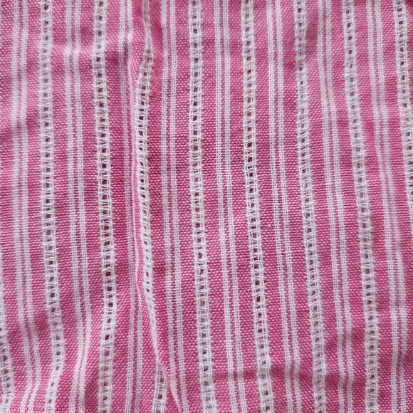 Gap Pink & White Stripe Sleeveless Summer Top Women's Medium - Picture 4 of 7